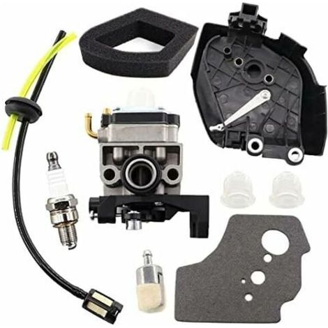 Ulisem – Vergaser Für Honda Gx35 Gx35nt Hht35s 1,3 Ps – Komplettset Mit Luftfilter Und Kraftstoffleitung – Effizienter Ersatz Für Freischneider
