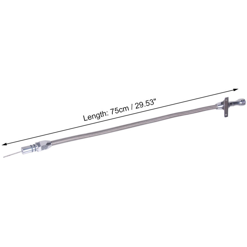 Getriebemanometer Aus Geflochtenem Edelstahl, Flexibler Feuerschutz Für Th350, Th-400, 700r4, Sbc- Und Bbc-getriebe, Getriebeersatzteil Für Chevy Gm