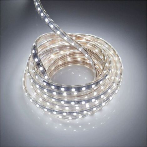 2 Meter Led-streifen Mit Schalter, Ip65 Wasserdicht, 220 V, Kaltweiß - Rapanda