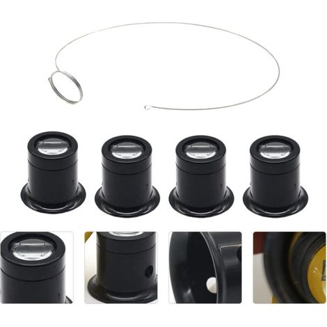 Augenmasken-set, Lupe, Juweliermonokel, Trinkgläser, Schmuckrestaurator, Schmuckwerkzeuge, Vergrößerungsspiegel, Uhrenreparatur, Lupe, Zunge, Mehrstahlring