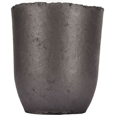 Tiegel Aus Graphit Und Siliciumcarbid Für Gießereiarbeiten, Ideal Zum Schmelzen, Gießen Und Raffinieren Von Aluminium, Gold, Silber, Kupfer, Eisen Und Zink. 1 Stück.
