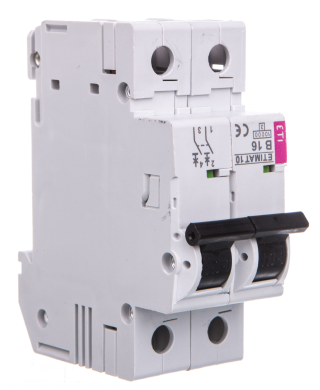 Leitungsschutzschalter 2p B 16a 10ka Ac Etimat10 002123716