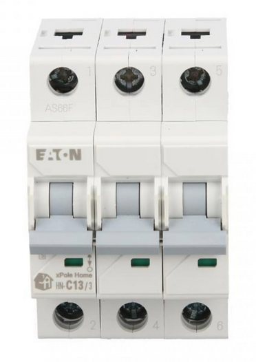 Leitungsschutzschalter 3p C 13a 6ka Ac Xpole Home Hn-c13/3 194890