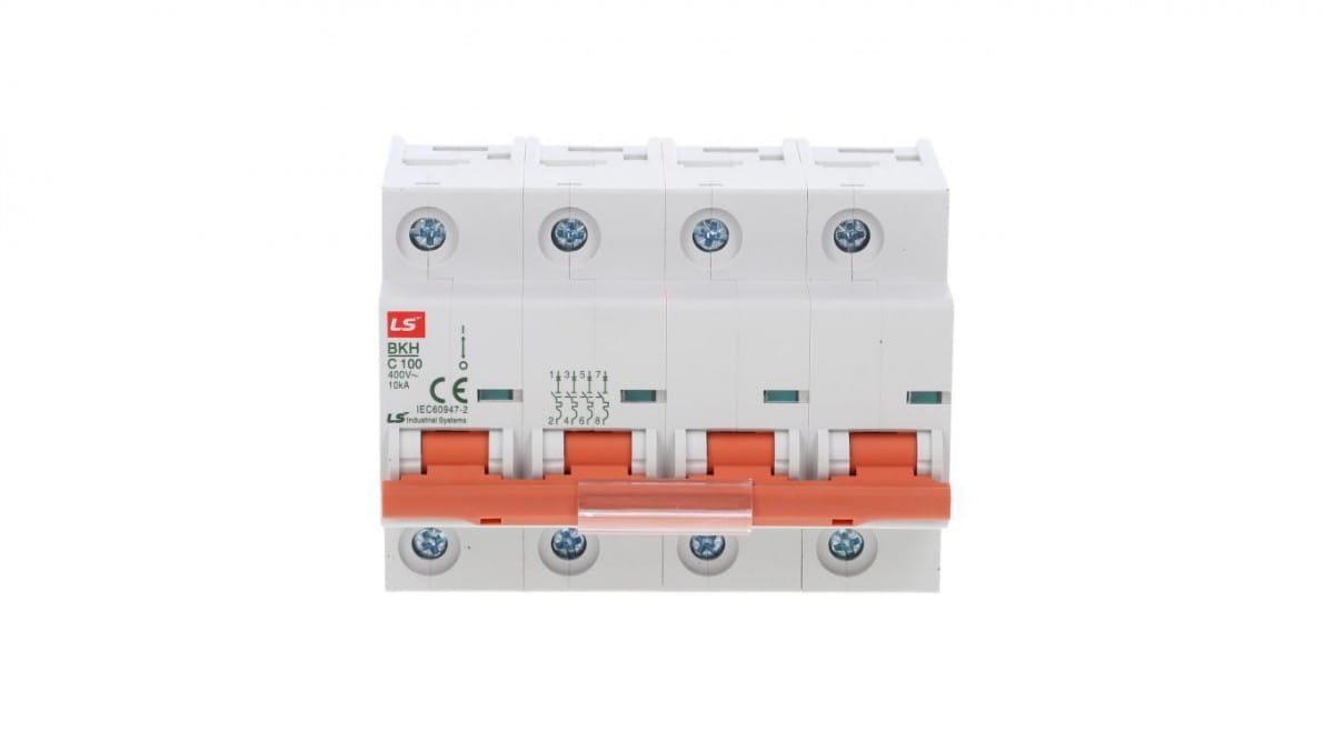 Leitungsschutzschalter 4p C 100a 10ka Ac Bkh 06110363r0