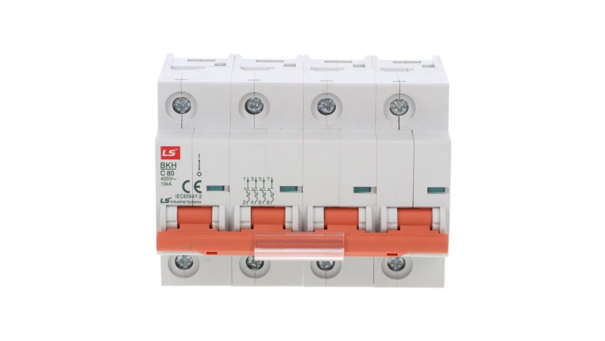 Leitungsschutzschalter 4p C 80a 10ka Ac Bkh 06110362r0