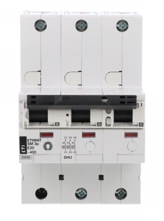 Selektiver Leistungsschalter 3p 20a E 25ka Ac E Etimat Sm 002129221