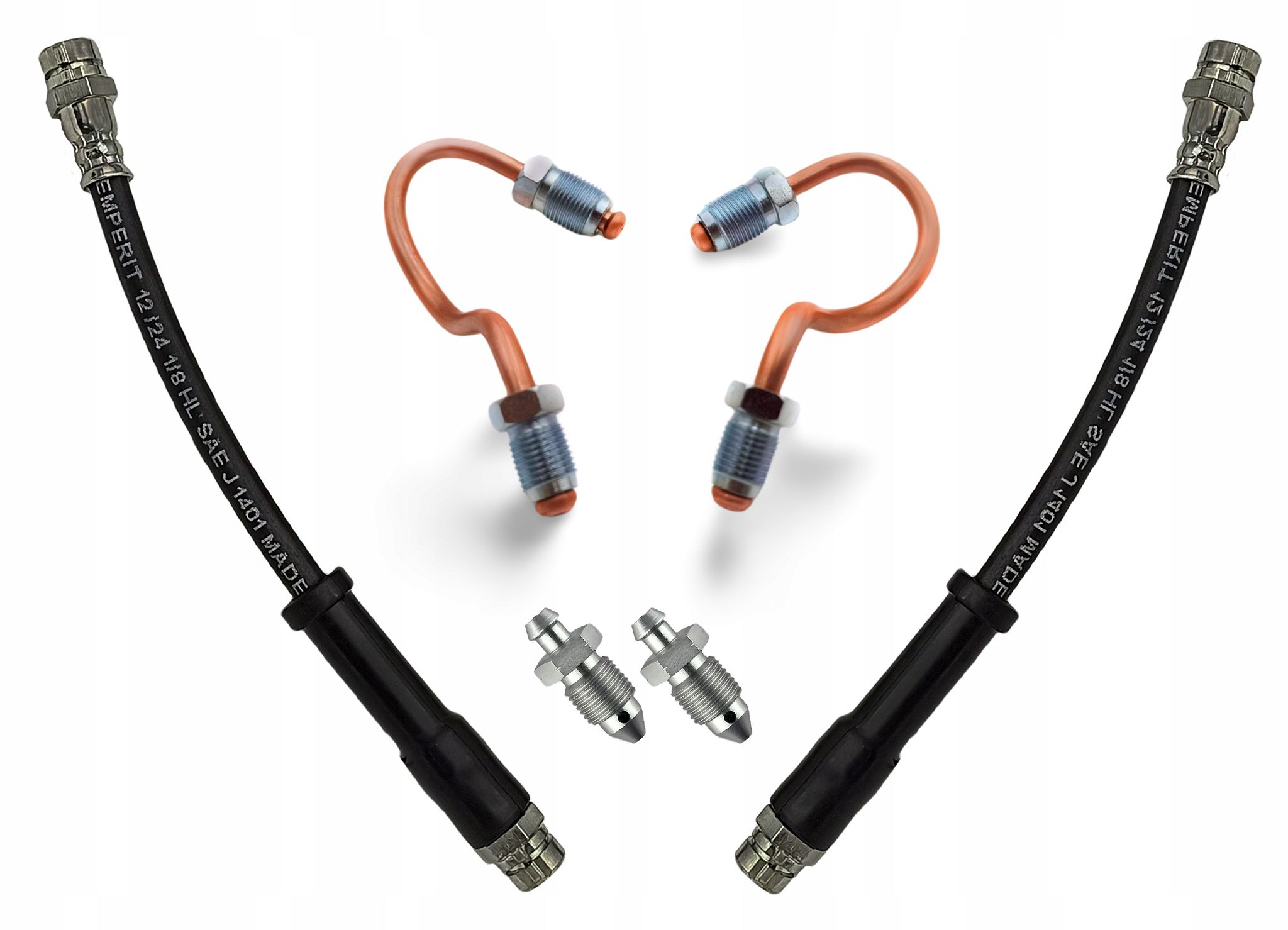 Bremsschlauchsatz Für Hinteren Bremssattel A3 Altea Leon Toledo Octavia Golf 5 Und 6