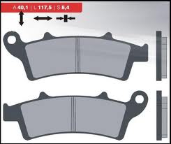 Brenta Bremsbeläge Kh324 Sintermetall (gold) (ft 4096)