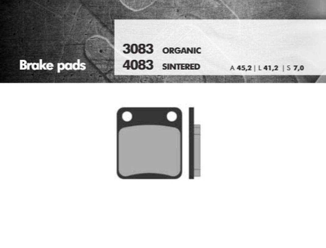 Brenta Bremsbeläge Kh54 / Kh257 Sintermetall (gold) (ft 4083)