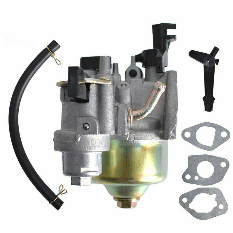 Vergaser-vergaser Passend Für Honda Gx160 Gx168f Gx200 5,5 Ps 6,5 Ps + Kraftstoffleitungsdichtungsmotor, Modell: Silber
