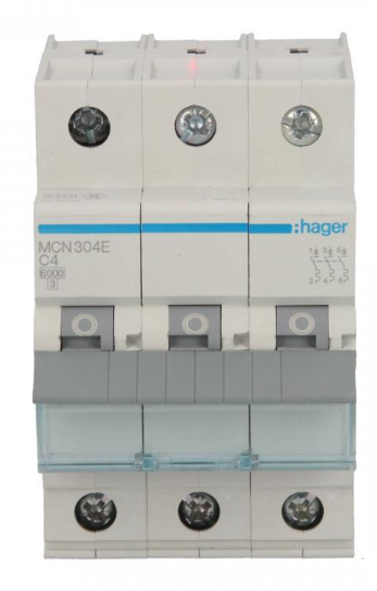 Leitungsschutzschalter 3p C 4a 6ka Ac Mcn304e
