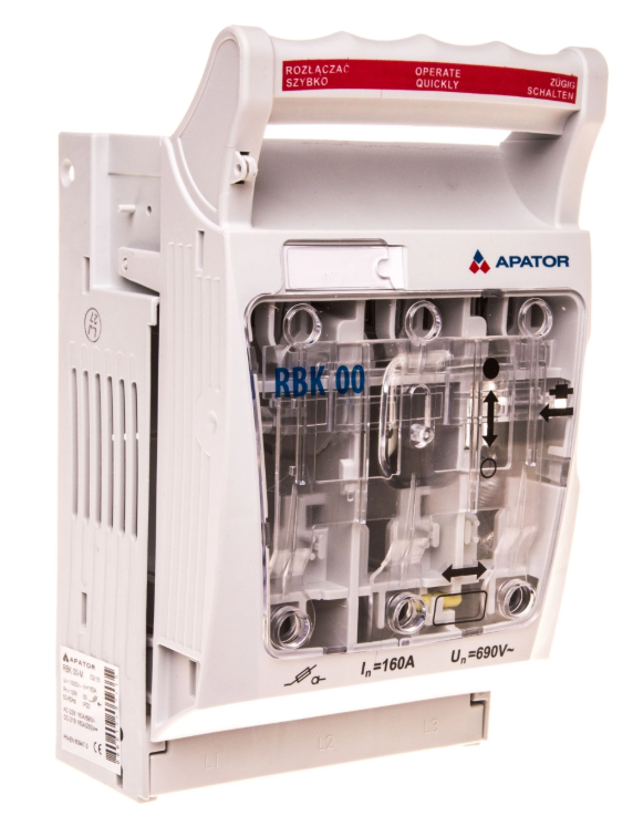 Sicherungstrennschalter 160a Rbk 00 M /schraubklemmen Bis 70mm²/ 63-823333-121