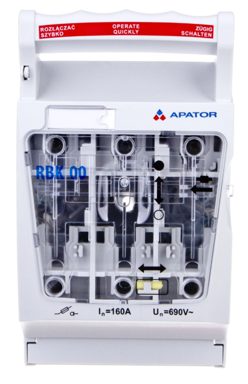 Sicherungstrennschalter 160a Rbk 00 V /v-anschluss 4-95mm2/ 63-823333-131