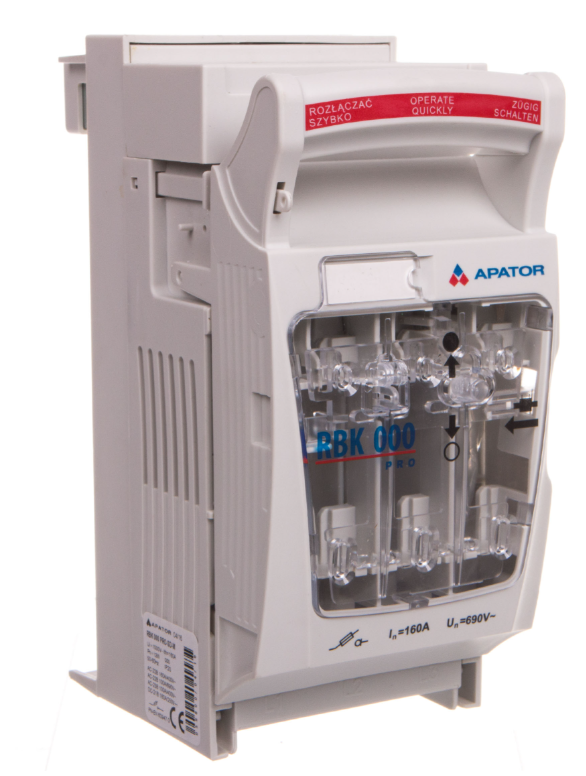 Sicherungstrennschalter 160a Rbk 000 Pro-sd-m /schraubklemmen M8 70mm²/ 63-823234-041