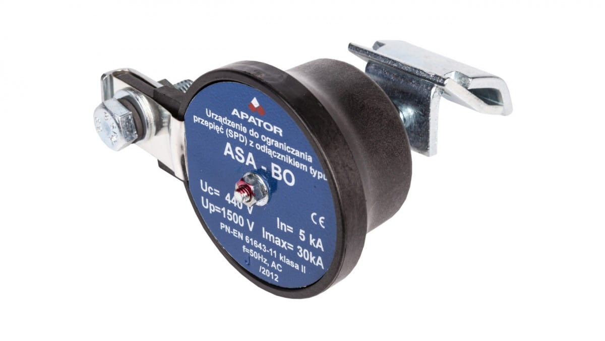 Überspannungsableiter A 440v 5ka Asa 440-5bo+d+k /mit Trennschalter/ 63-930218-021