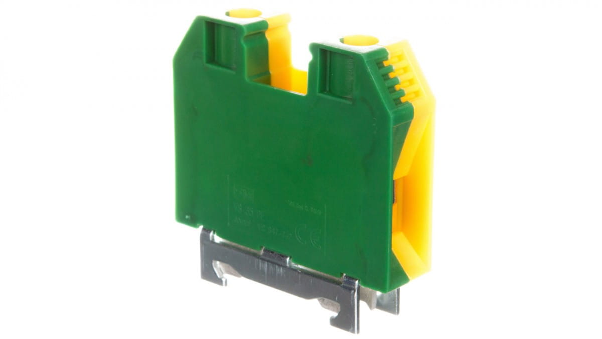 Schutzgewindeschienenverbinder 35mm2 Grün-gelb Vs 35 Pe 003901539