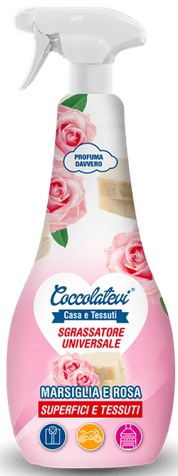 Coccolatevi Sprühentfetter Für Herde Und Dunstabzugshauben, Rosenduft, 750 Ml