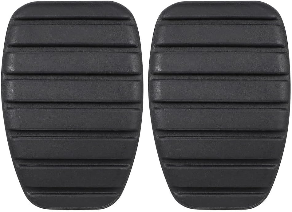 Pedal Covers For Brake And Clutch Car Pack Of 2 Non-slip Rubber Pedal Pads 2.95 X 1.97 Inches Protection For Safe Ride And Durable Use
