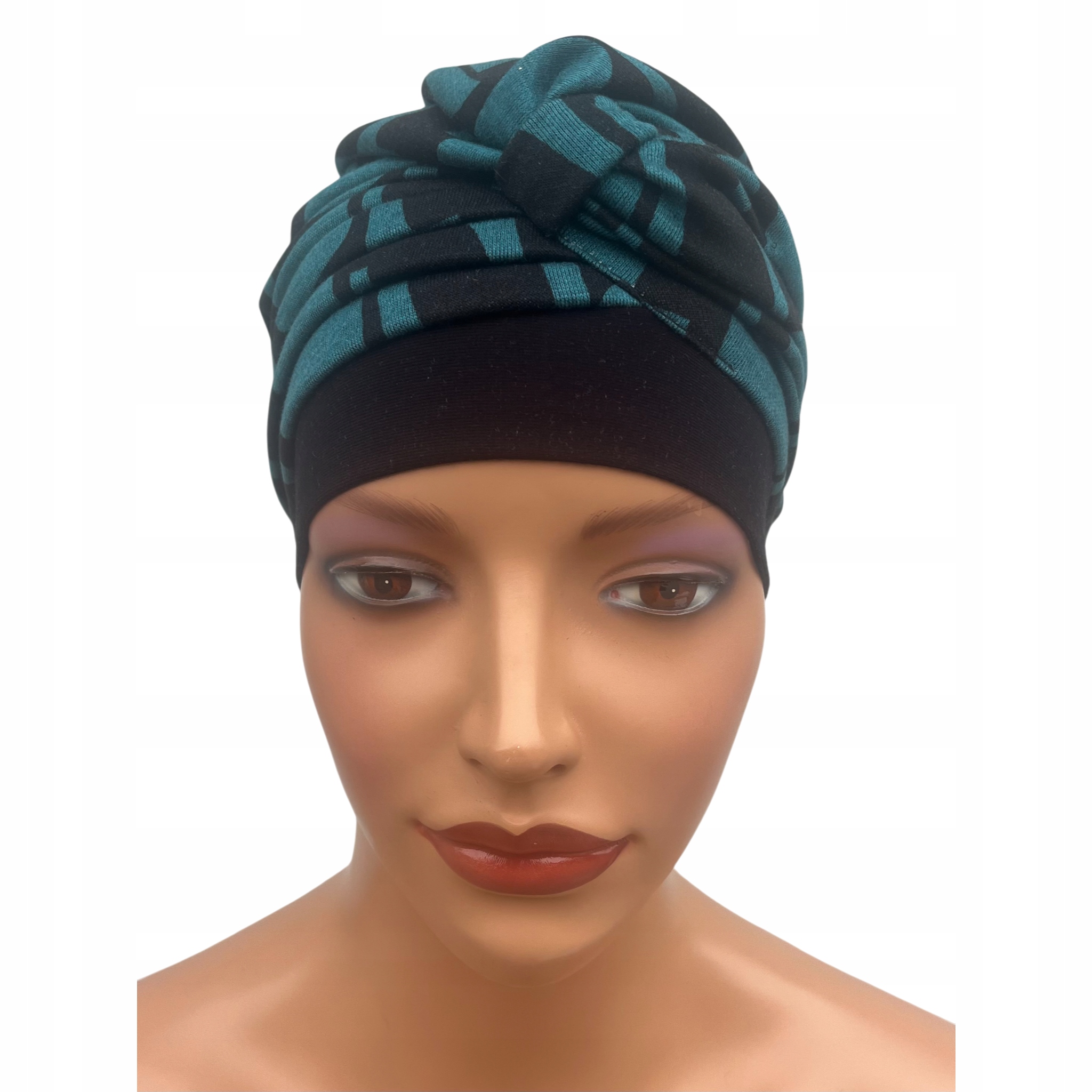 Damen-turban Ela 453, Warme Strickmütze, Weich, Fließend