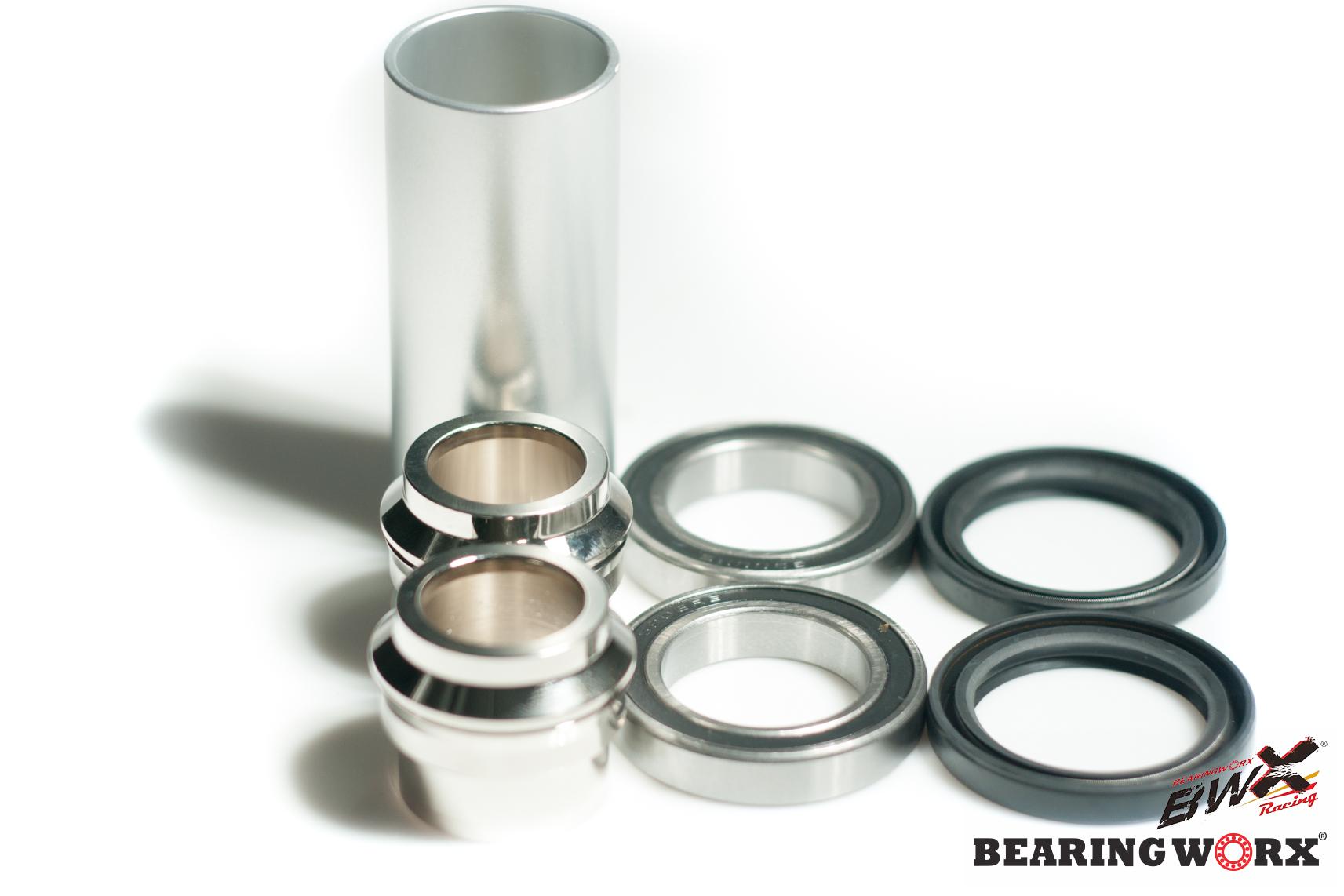 Bearing Worx Vorderradlager Mit Dichtungen Und Buchsen Für Ktm Sx/sxf 125/250/350/450 '15-'23, Exc/excf 125/250/300/350/450 '16-'23 Tpi, Husqvarna, Gas Gas '21-'23 (25-1402) (achse 22 Mm)