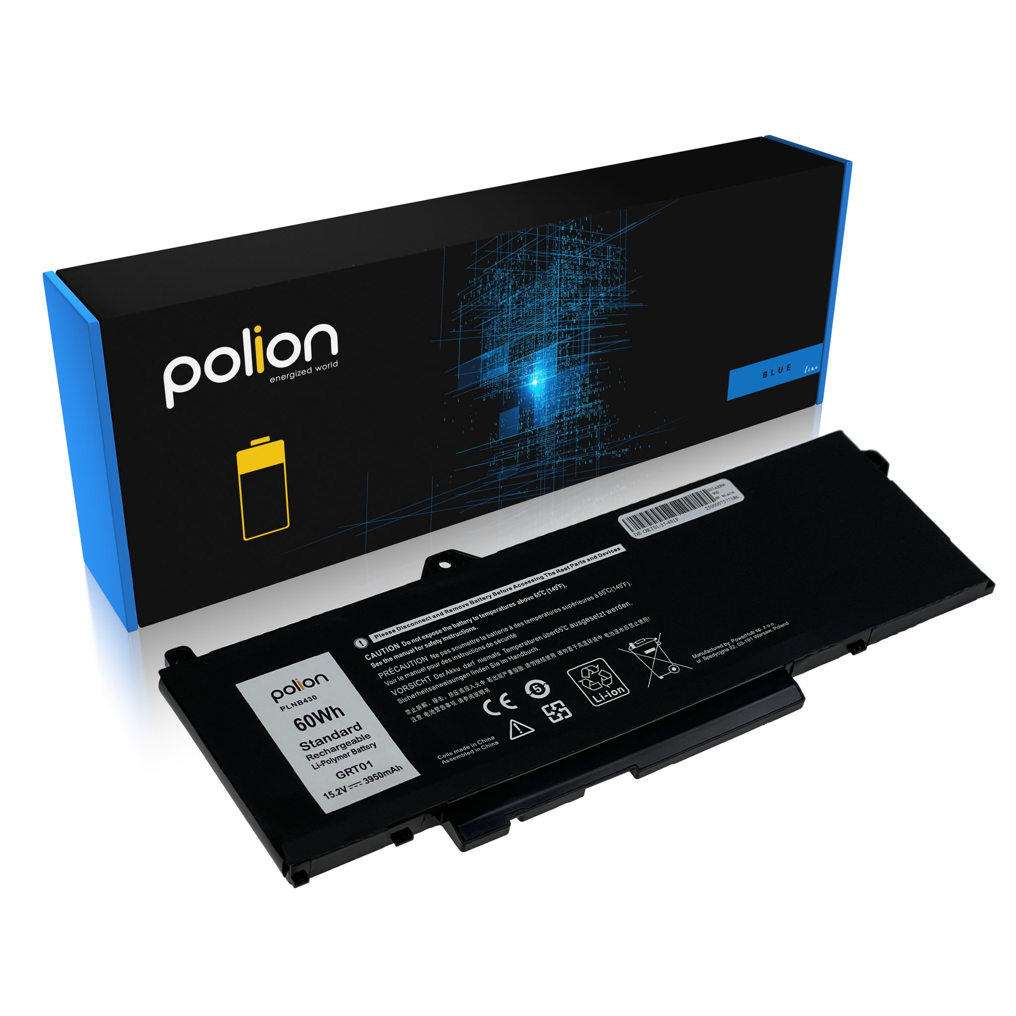 Laptop-akku Für Dell Grt01 Latitude 5421 5521 5531 Precision 3470 (3950 Mah)