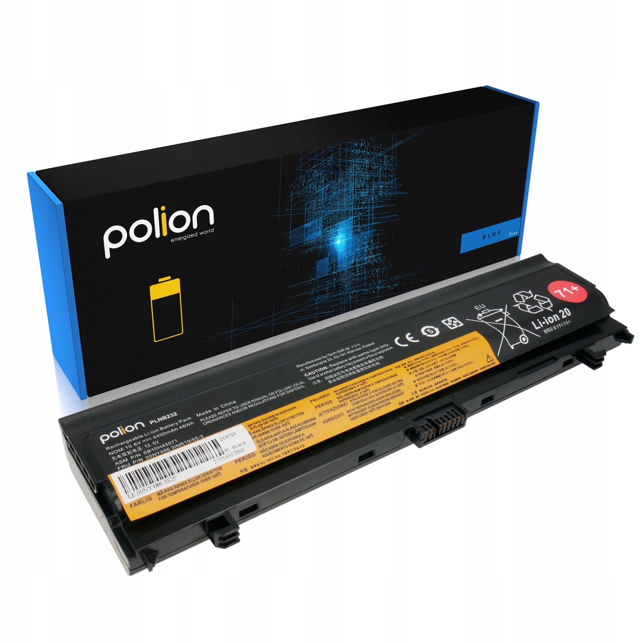 Lenovo Laptop-akku 00ny486 Thinkpad L560 4400 Mah