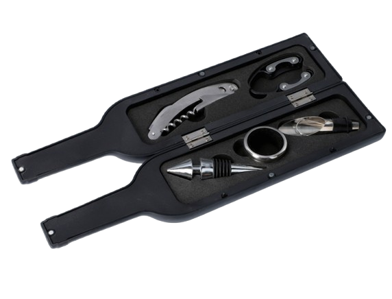 Gentelo 5-in-1 Weinflaschen-geschenkset