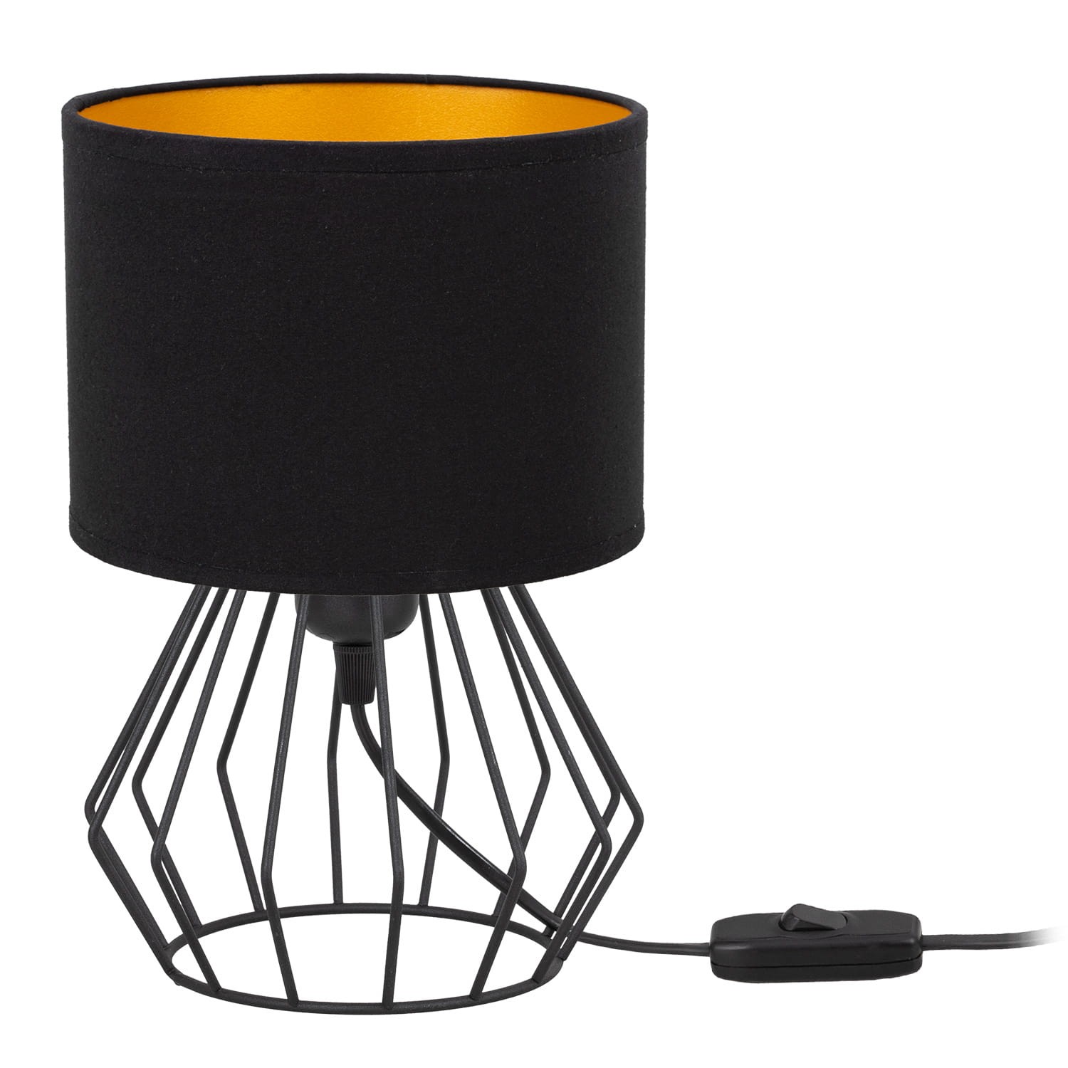 Tornado Amb Lampe Schwarz Und Gold