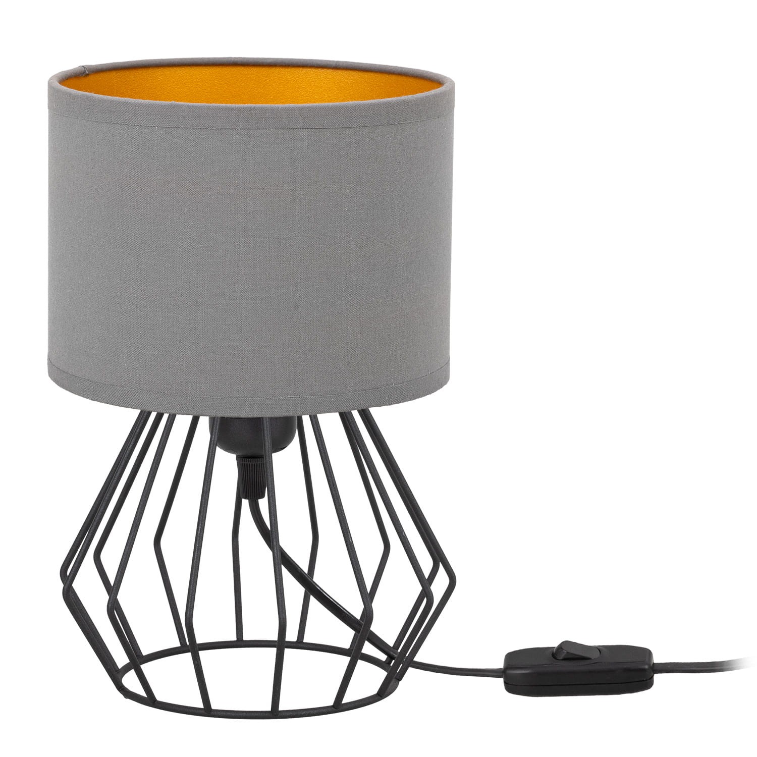 Tornado Amb Lampe Grau-gold
