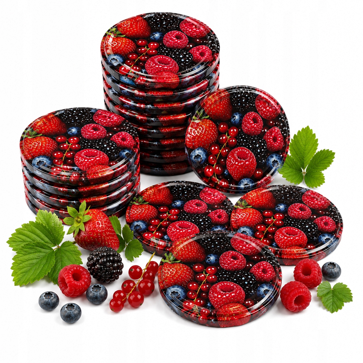 Deckel Für Einmachgläser (3 L, 4 L, 5 L), Geeignet Für Stark Gewürzte Obstgläser, 10 Stück