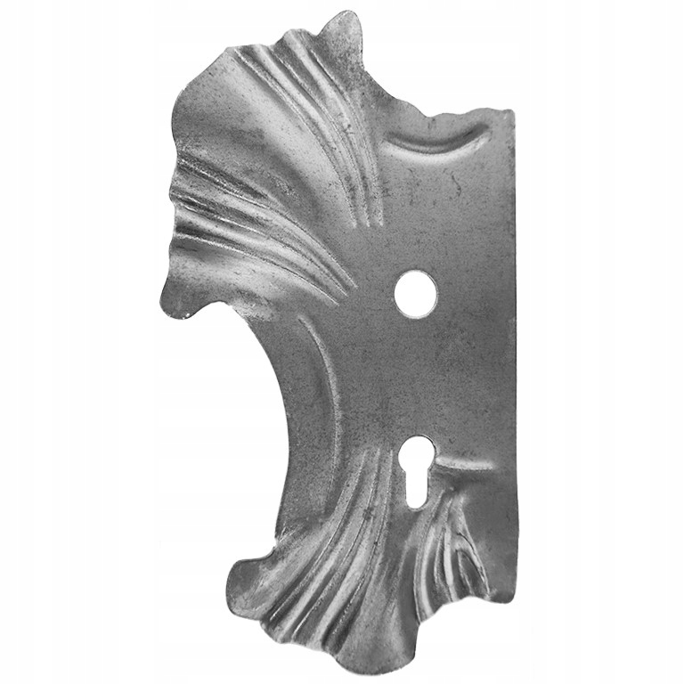 Linke Platte, 72 Lochabstand, Geschmiedete Elemente 63.127.72 H270xl160 2mm