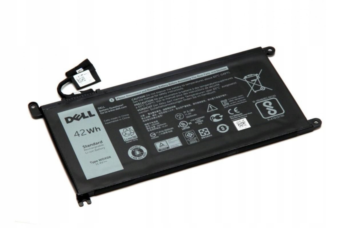 Original Dell Akku, 42 Wh, 3 Zellen, Fw8kr