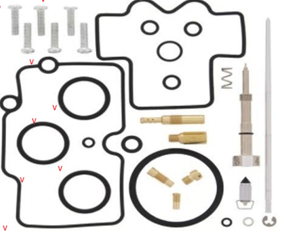 Bearing Worx Vergaser-reparatursatz Honda Crf 450r '04, (26-1462)