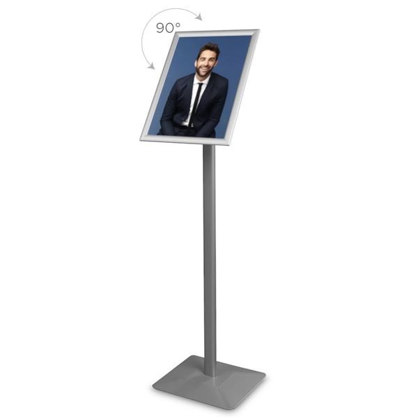 Premium-menütafel Silber - A3