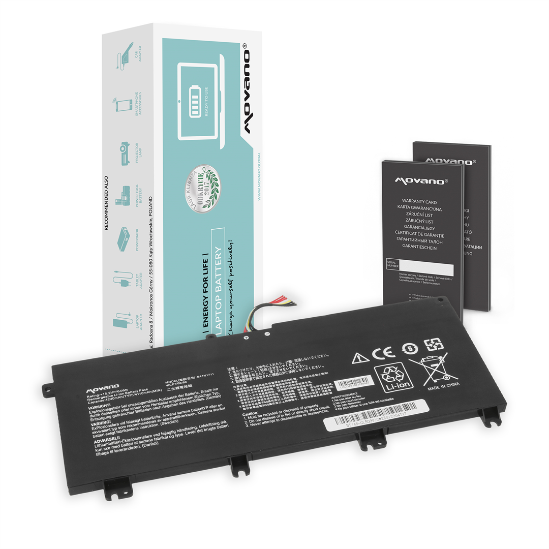 Akku B41n1711 Für Asus Tuf Gaming Fx705d Fx705g Px705g