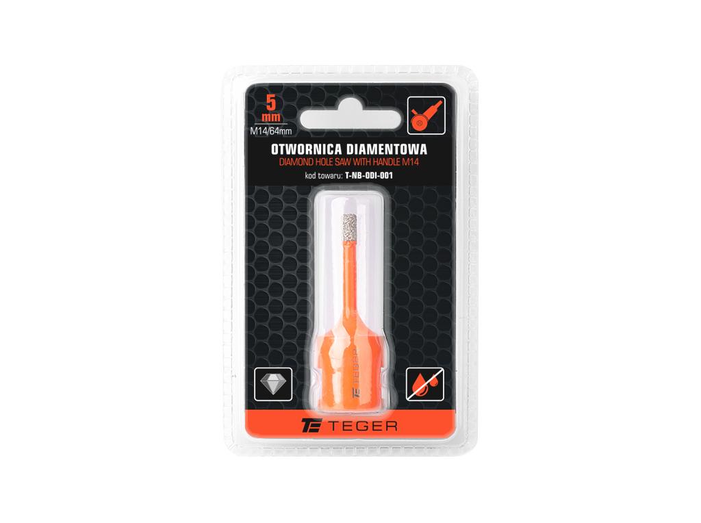 Diamant-lochsäge Mit M14/5 Mm Spannfutter / Teger