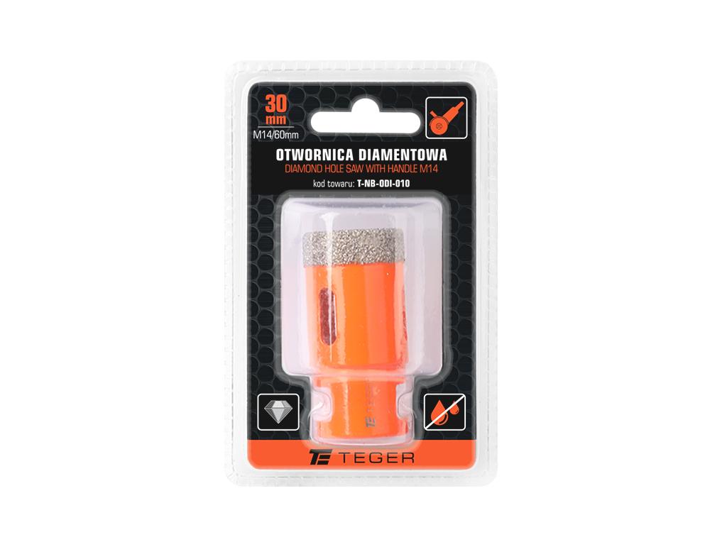 Diamant-lochsäge Mit M14/30 Mm Spannfutter / Teger