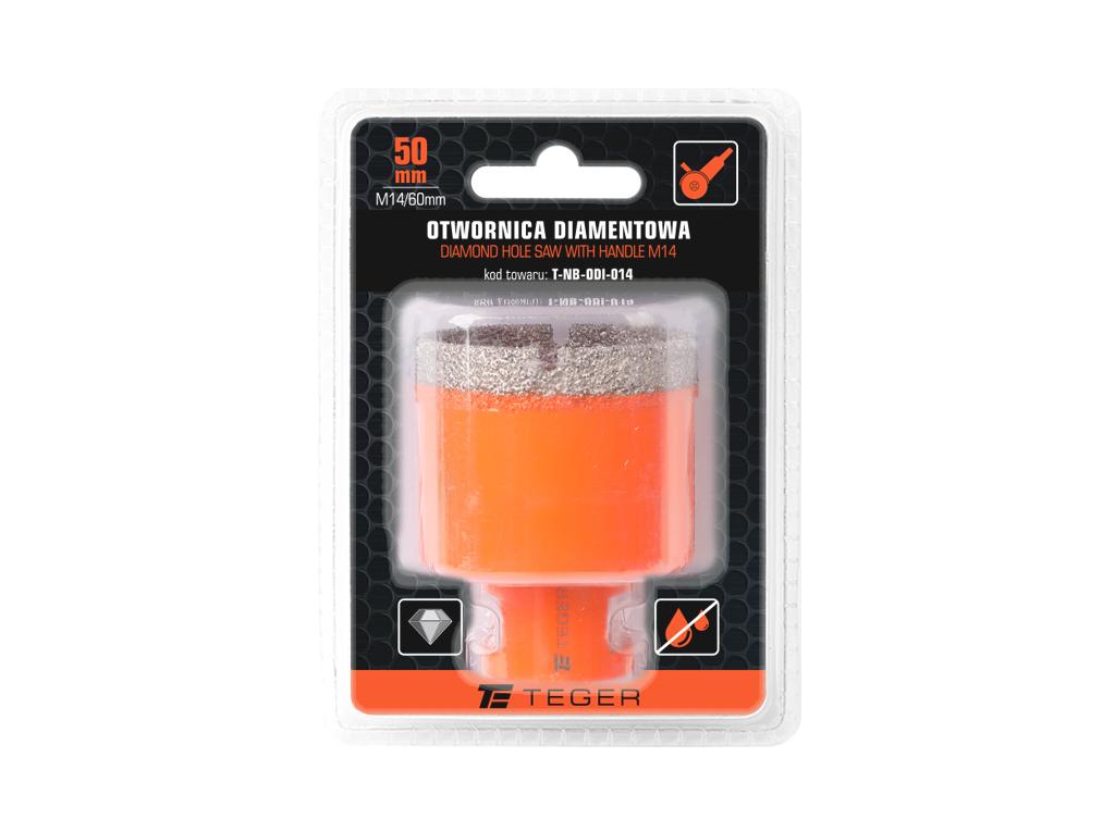 Diamant-lochsäge Mit M14/50 Mm Spannfutter / Teger