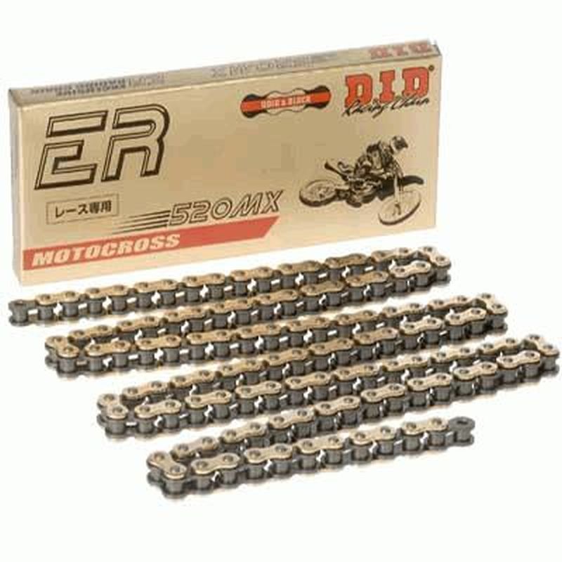 Did 520mx-114 Gold Drive Chain (114 Links) Cross Ultra Without O Rings (offen + Clip)
