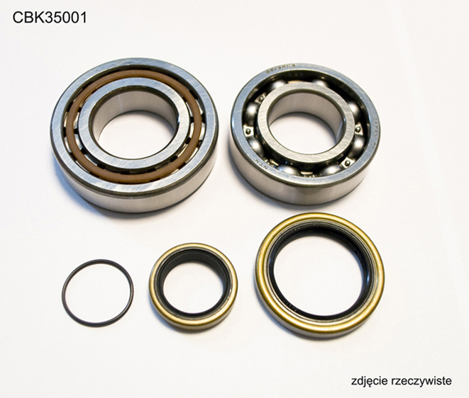Bearing Worx Kurbelwellenlager Ktm Sx/exc 250/300 '04-'19, Freeride 250r '14-'17, Husqvarna Te/tc 250/300 '14-'19, Husaberg Te250/300 11-14 (24-1098) = Cbk60005