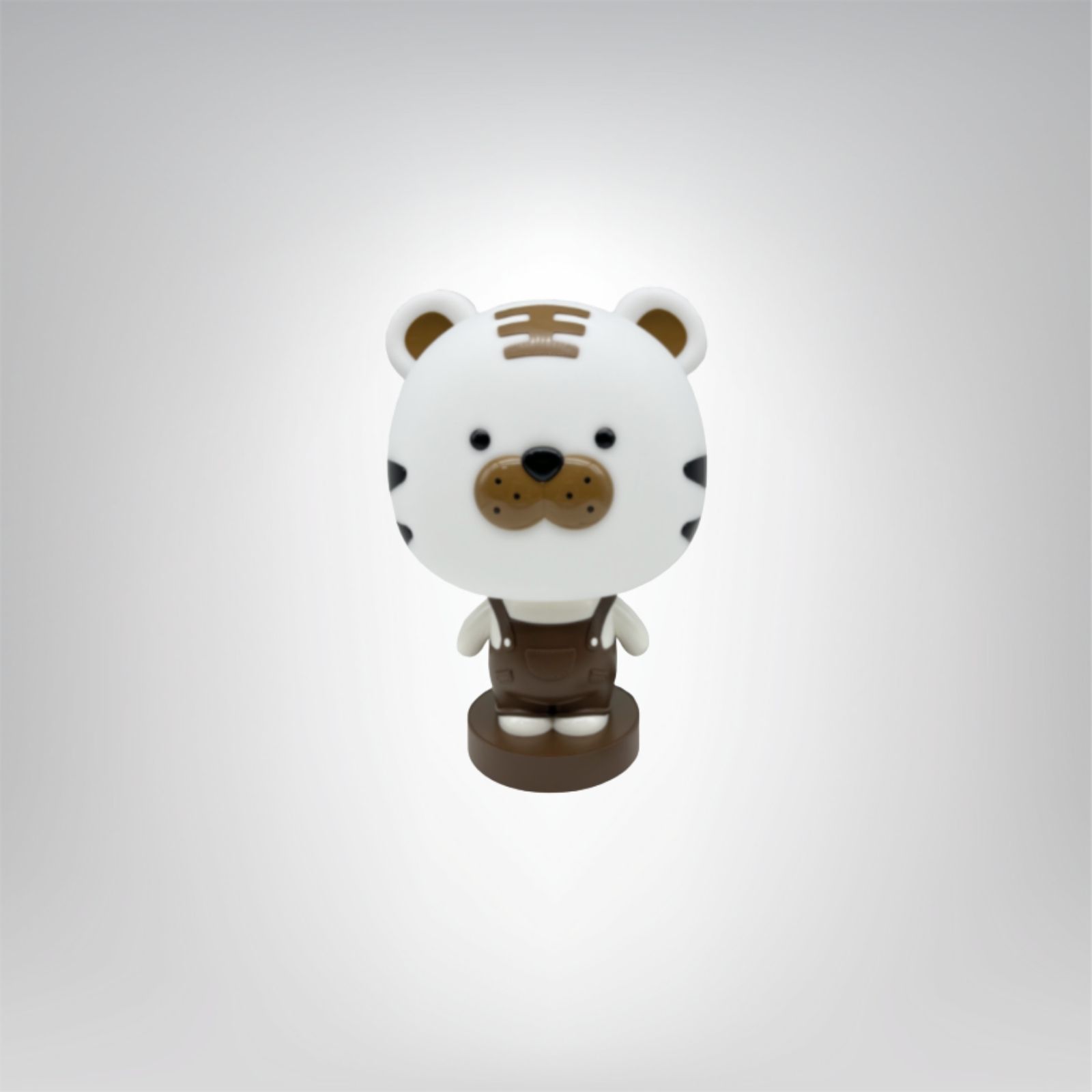 Dekorative Led-tigerlampe - Kaffee