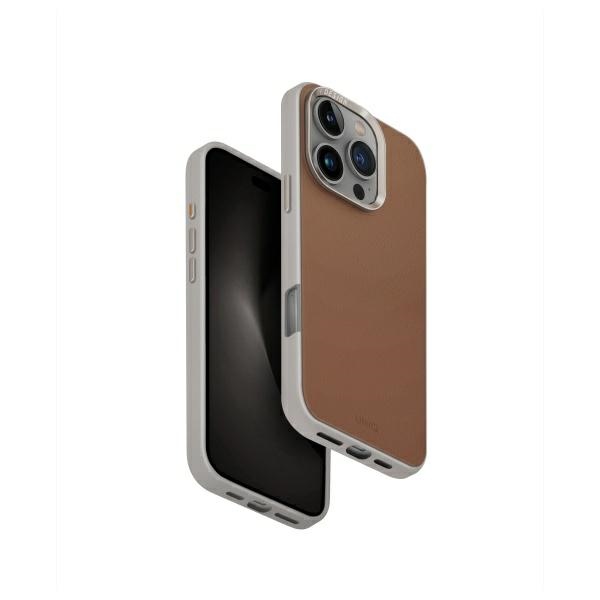 Uniq Lyden Ds Iphone 16 Pro 6,3" Magclick Ladehülle Karamell/karamell-elfenbein