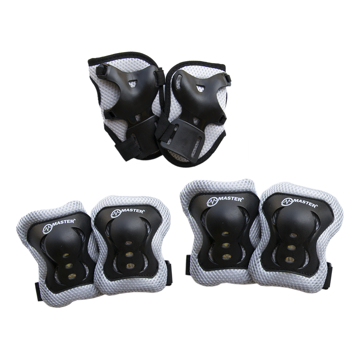 Master Profi Protect Xl Grau-schwarz Schutzset