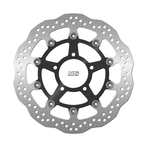 Ng Vorderradbremsscheibe Triumph Rocket '04-17, Sprint 1050 '05-10 (320x78x5mm) (5x10,5mm) Wave Floating (aluminiumkern)