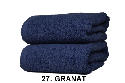 Marineblaues City Shop Badezimmerhandtuch, Größe 70 X 140 Cm