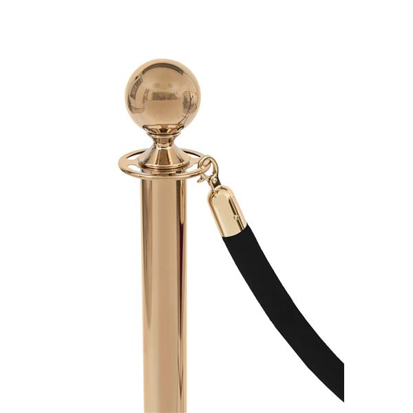 Schwarzer Samtrand – Goldene Schnalle