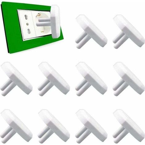 Kindersicherung Mit 10 Kinderstecker-schutzkappen, Eu-stecker, Kindersicherung