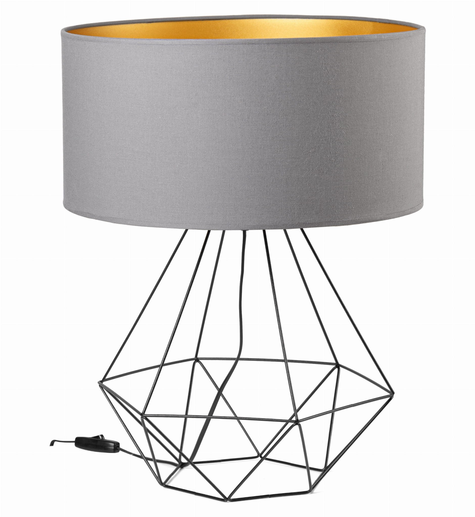 Tornado Adb Lampe Grau-gold