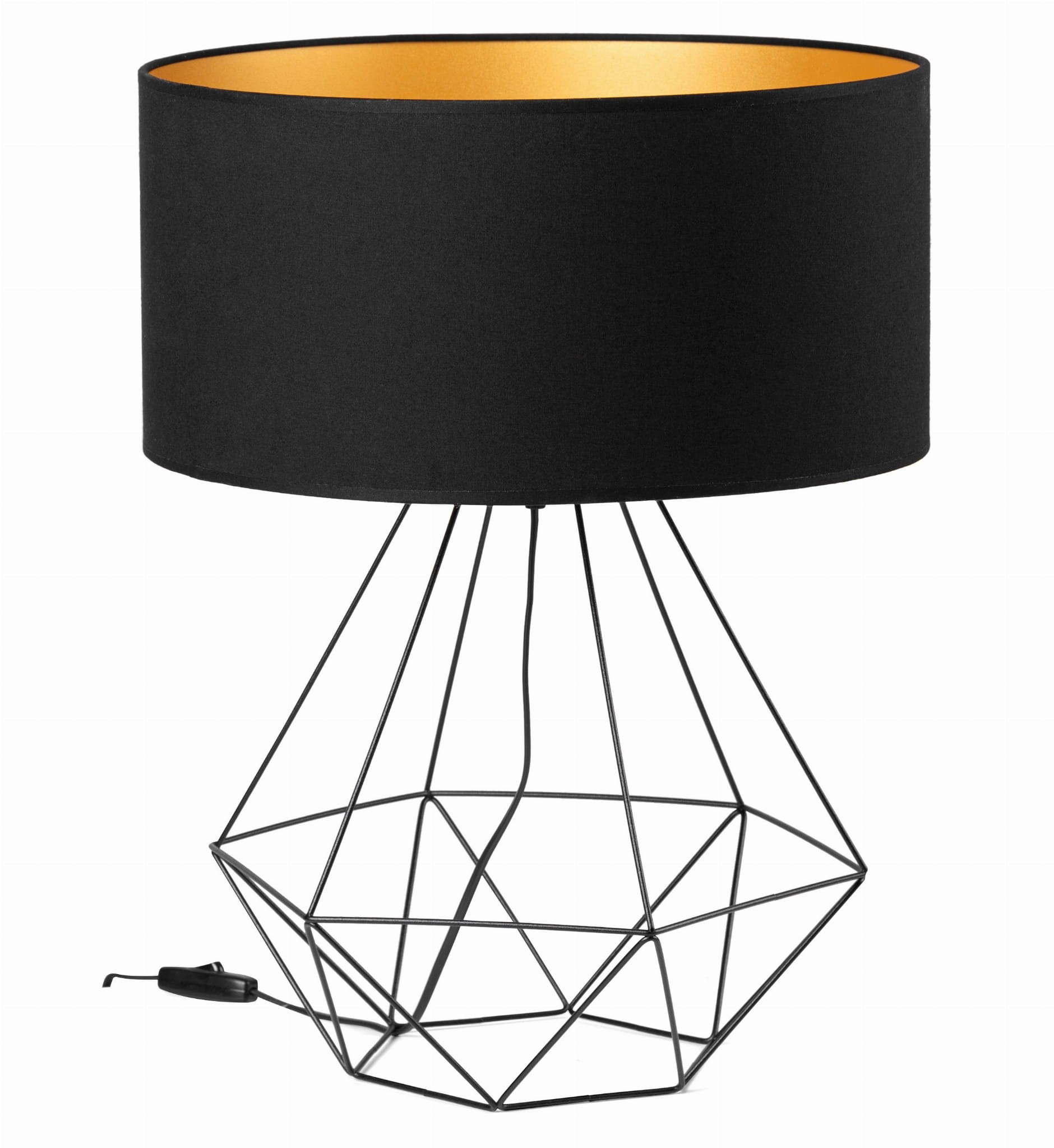 Tornado Adb Lampe Schwarz Und Gold