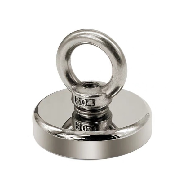 Superstarker Neodym-magnet / Angelmagnet Silber